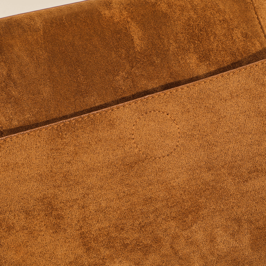 Suede Crossbody Bag
