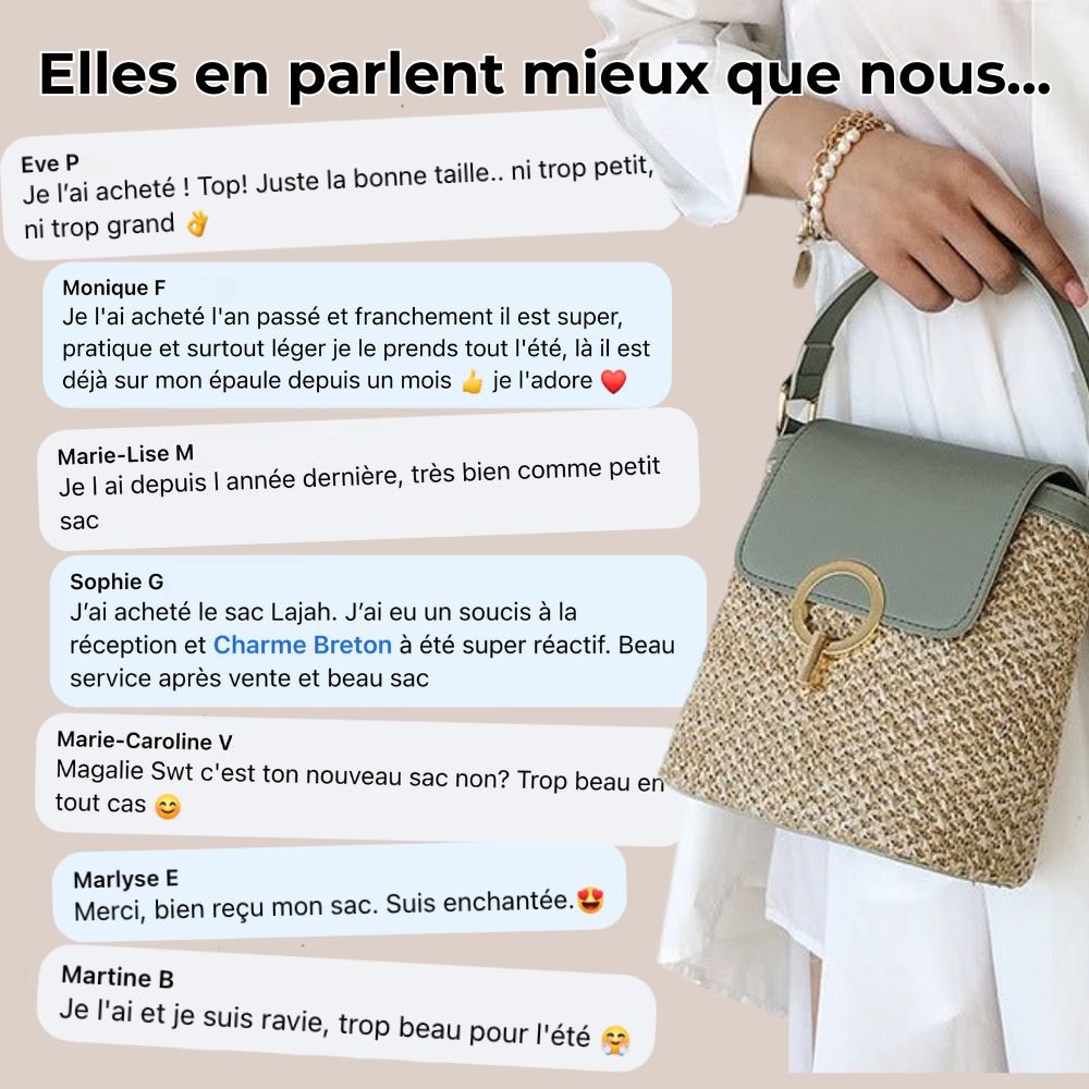 Wicker Bucket Bag