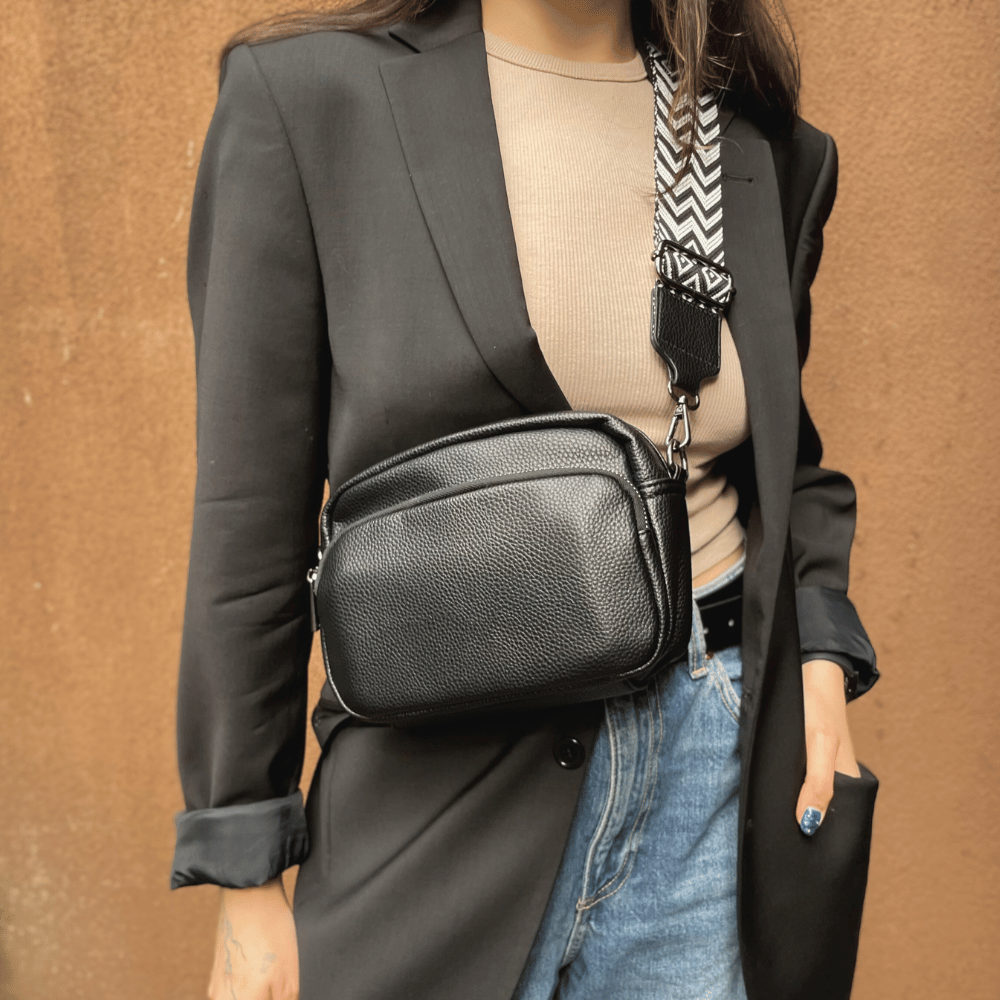 Eva | Mini Leather Crossbody Bag