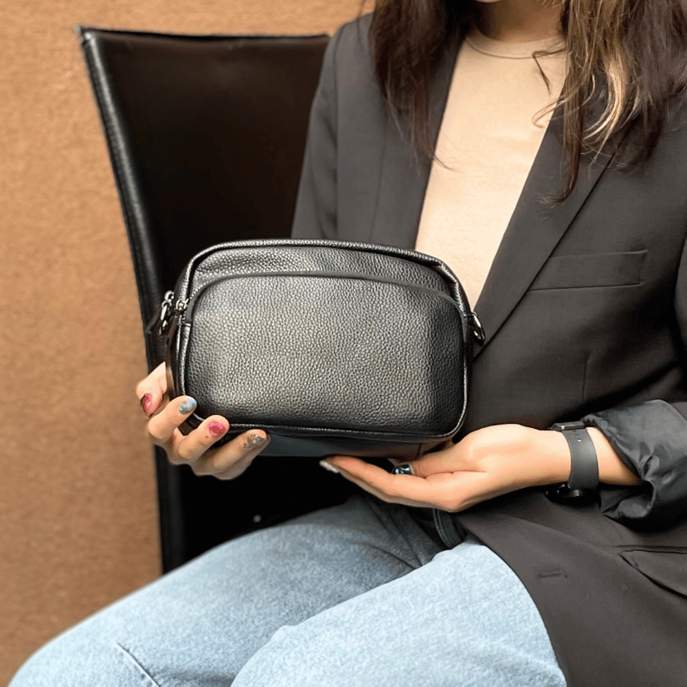 Eva | Mini Leather Crossbody Bag