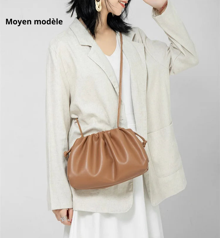 Faustine | Mini Leather Crossbody Bag