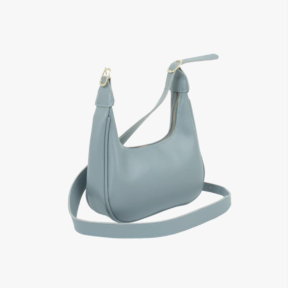 Océane | Crescent Leather Crossbody Bag