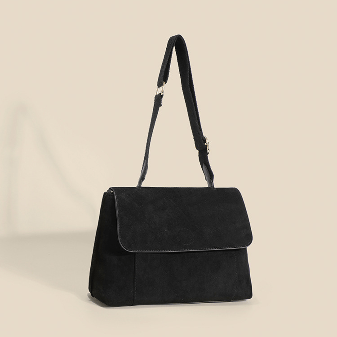 Suede Crossbody Bag