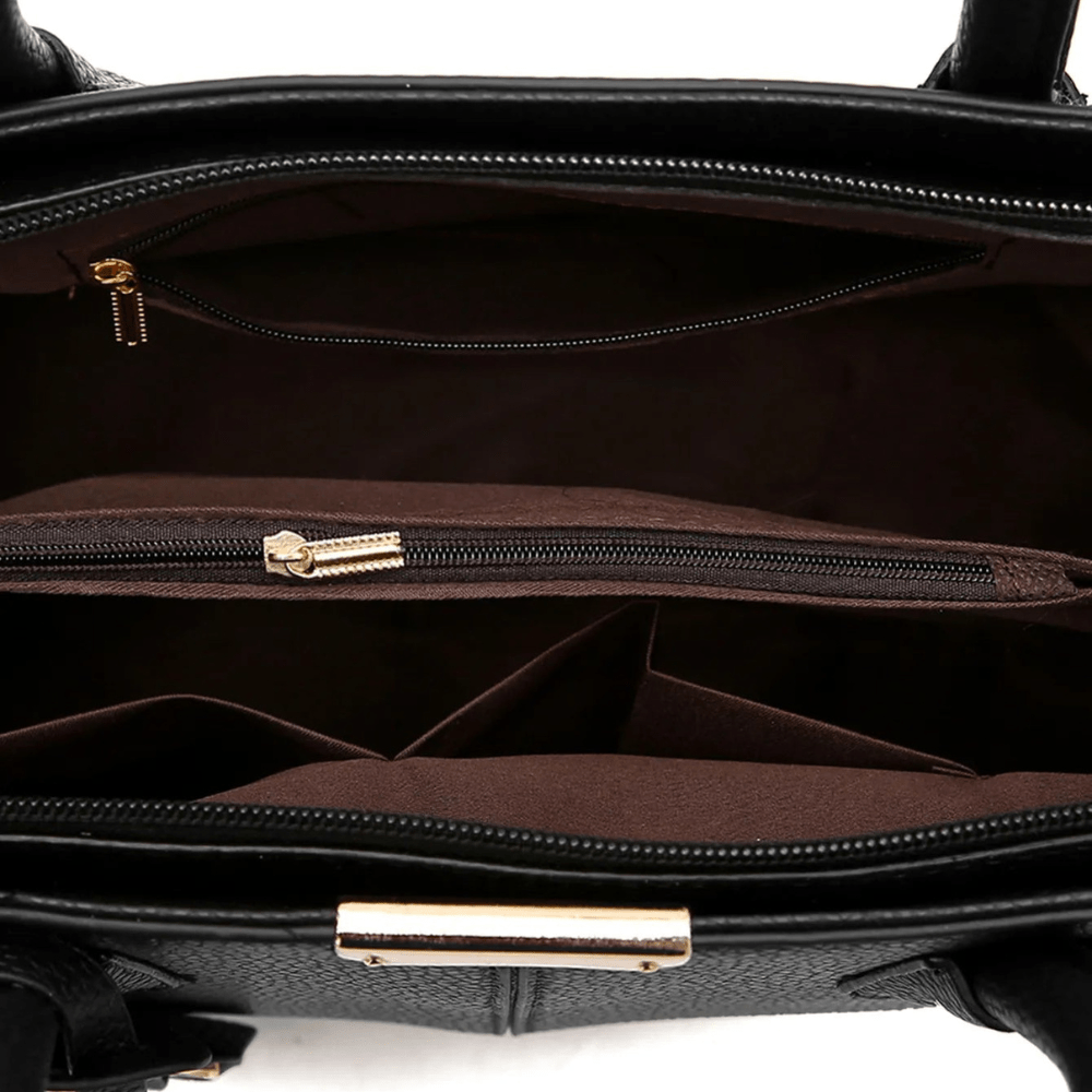 Flavie | Red Leather Crossbody Bag