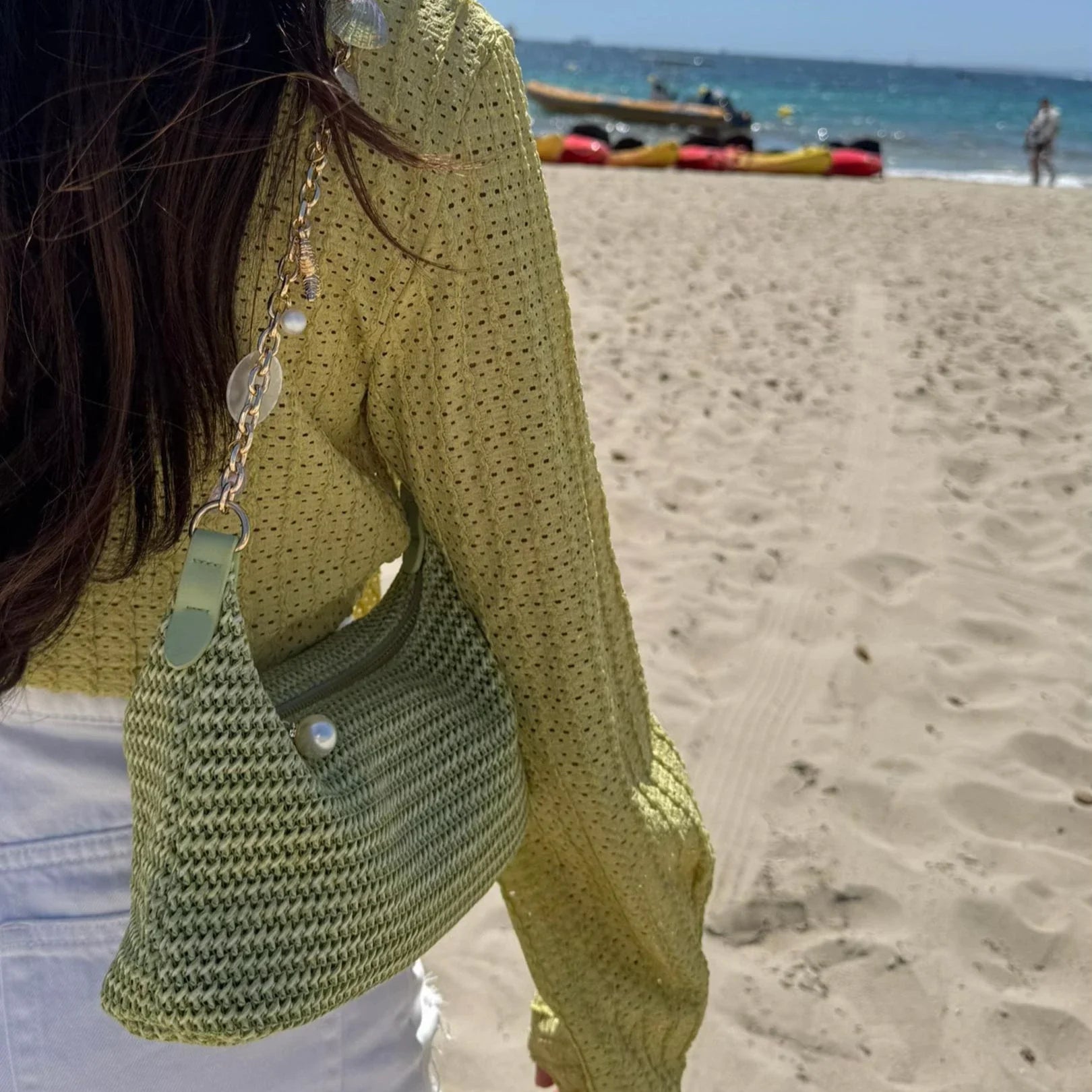 Olympe | Half Moon Shoulder Bag