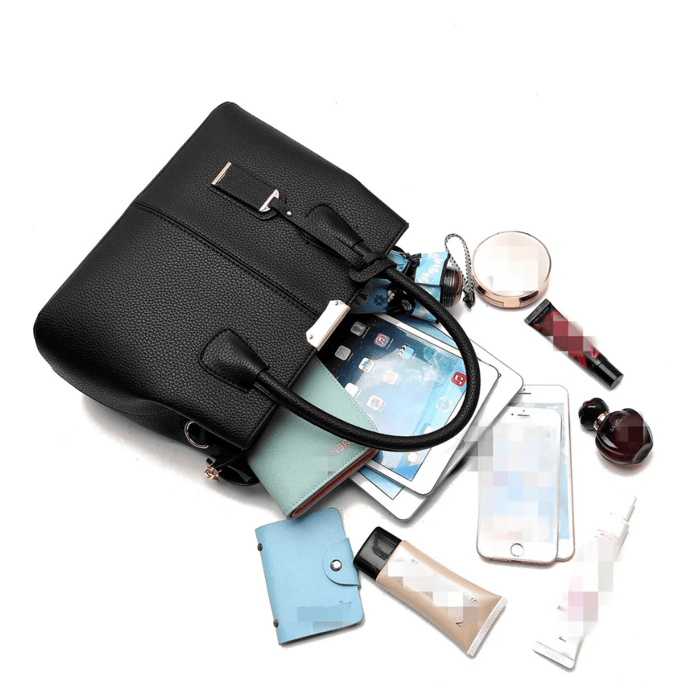 Flavie | Red Leather Crossbody Bag