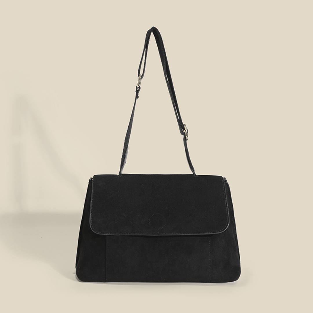 Suede Crossbody Bag