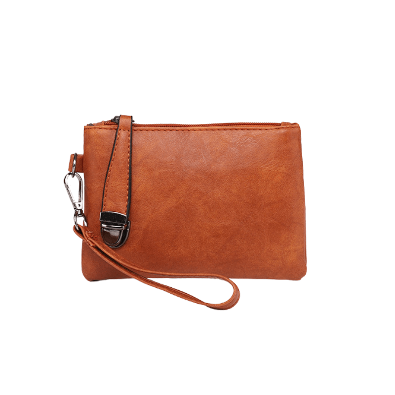 Set of 4 leather shoulder bags
