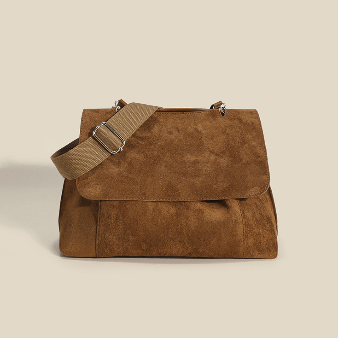 Suede Crossbody Bag