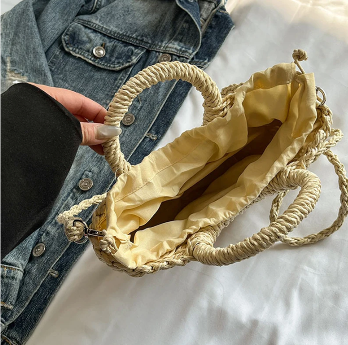 Mini Wicker Bag