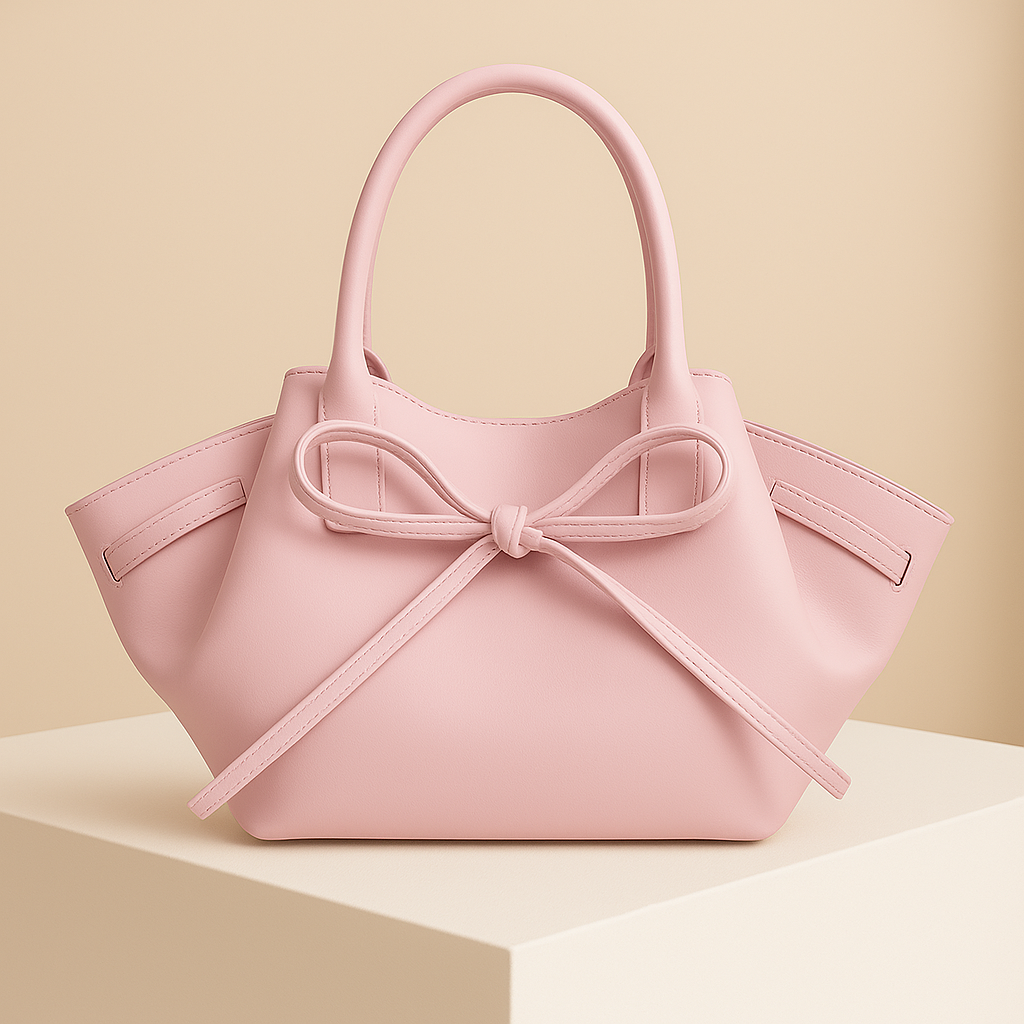 Manon | Pink Girly Bow Crossbody Bag
