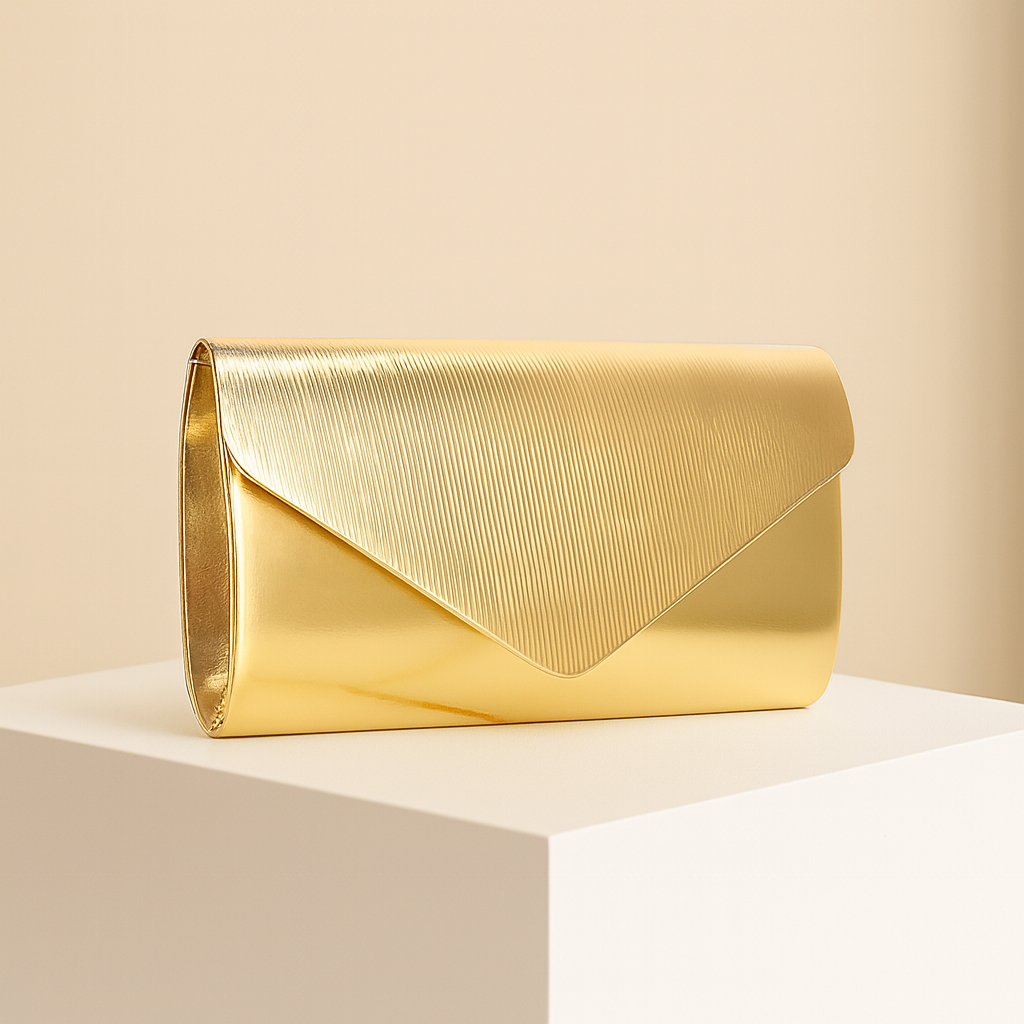Marthe | Gold crossbody bag