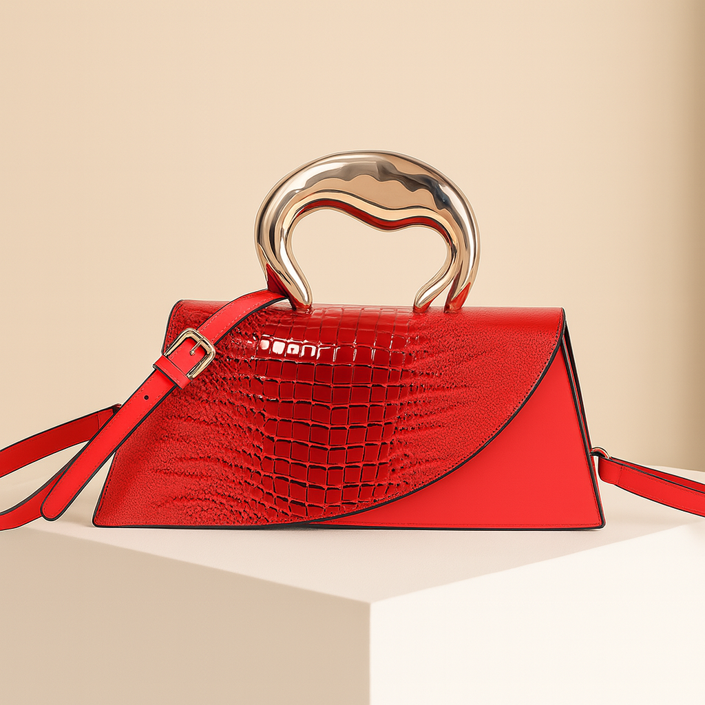 Aïcha | Red mini shoulder bag