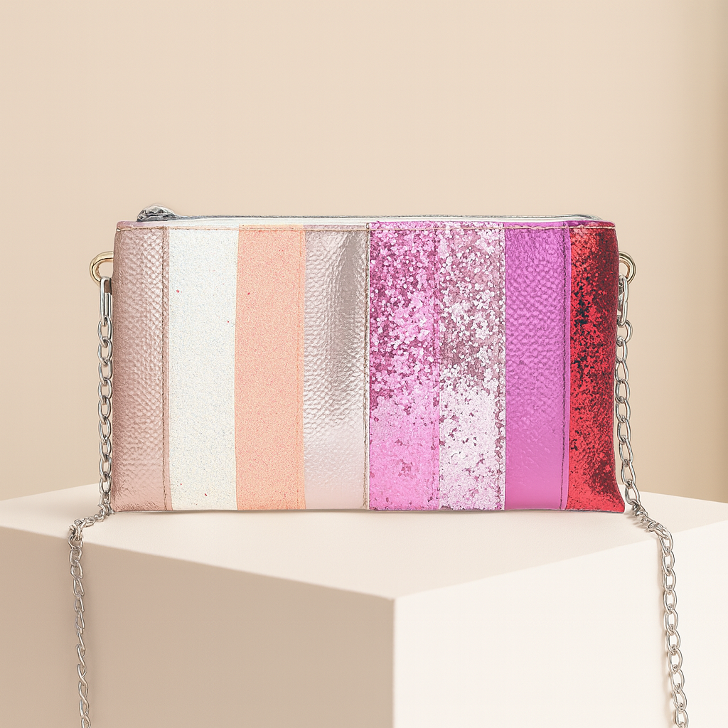 Clémence | Pink summer crossbody bag
