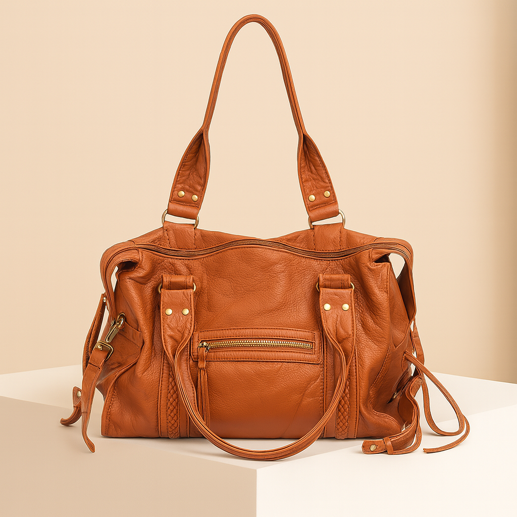 Zineb | Vintage Leather Crossbody Bag