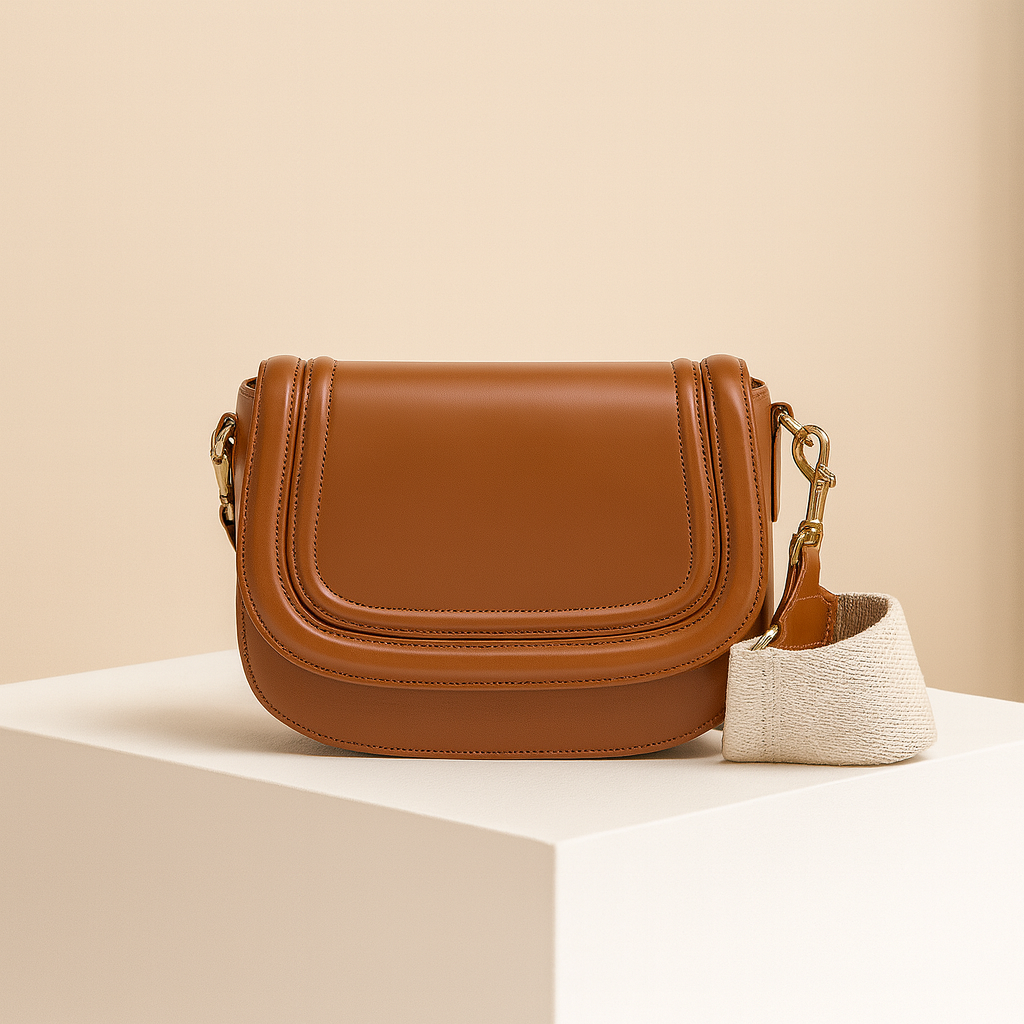 Clotilde | Mini Leather Crossbody Bag