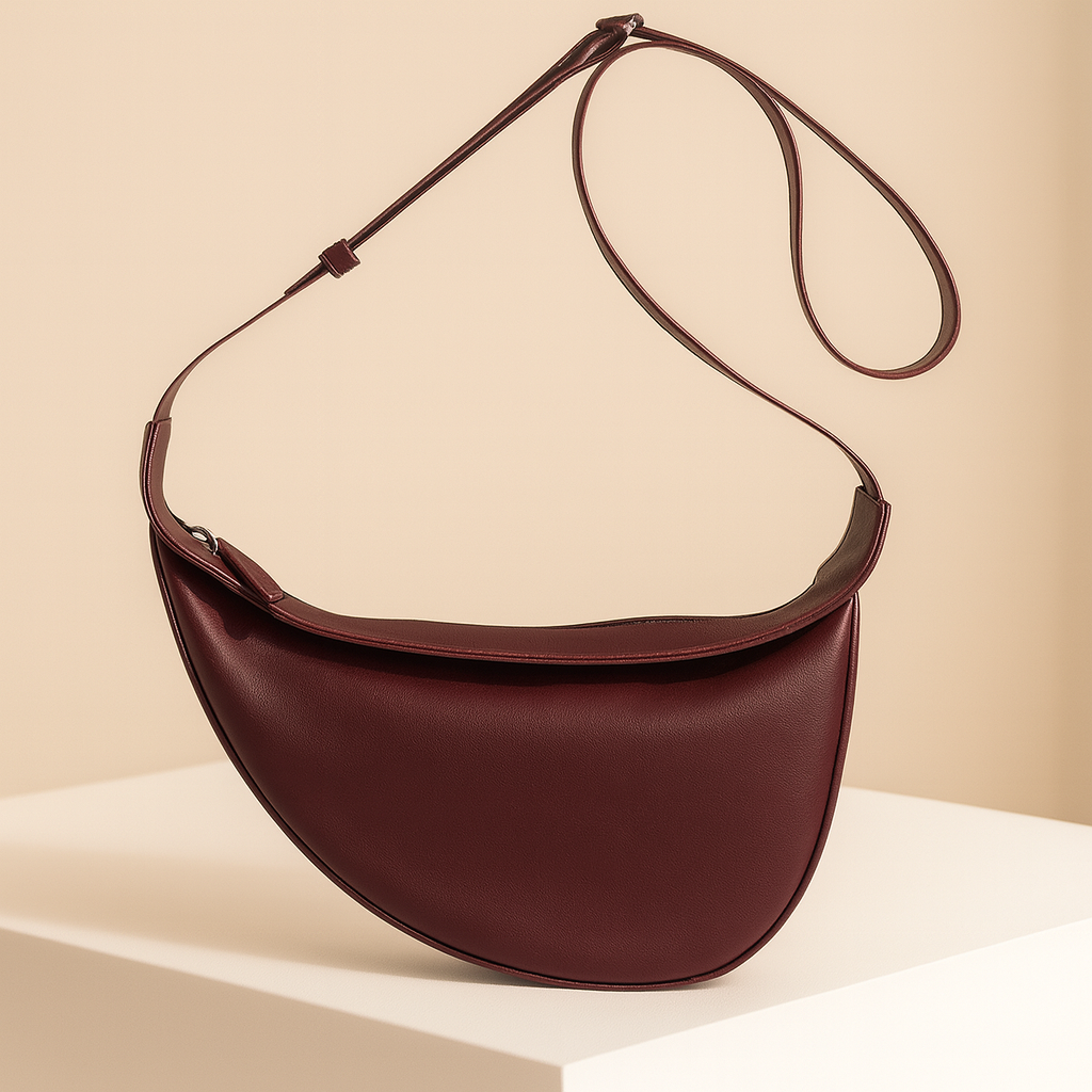 Élina | Leather Crossbody Bag