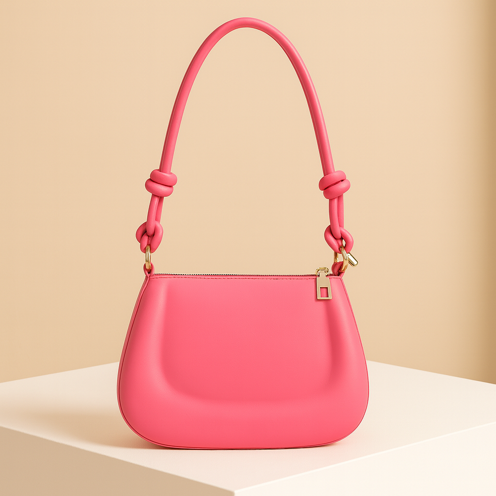 Bérénice | Mini pink shoulder bag