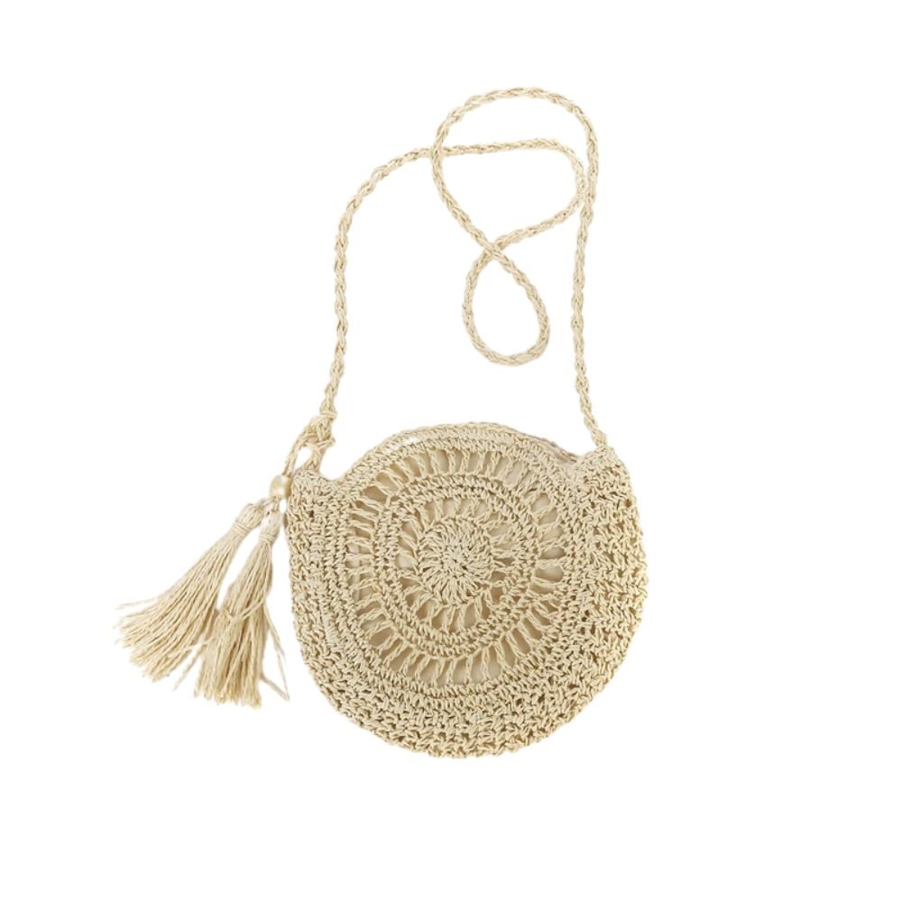 Straw Crossbody Bag