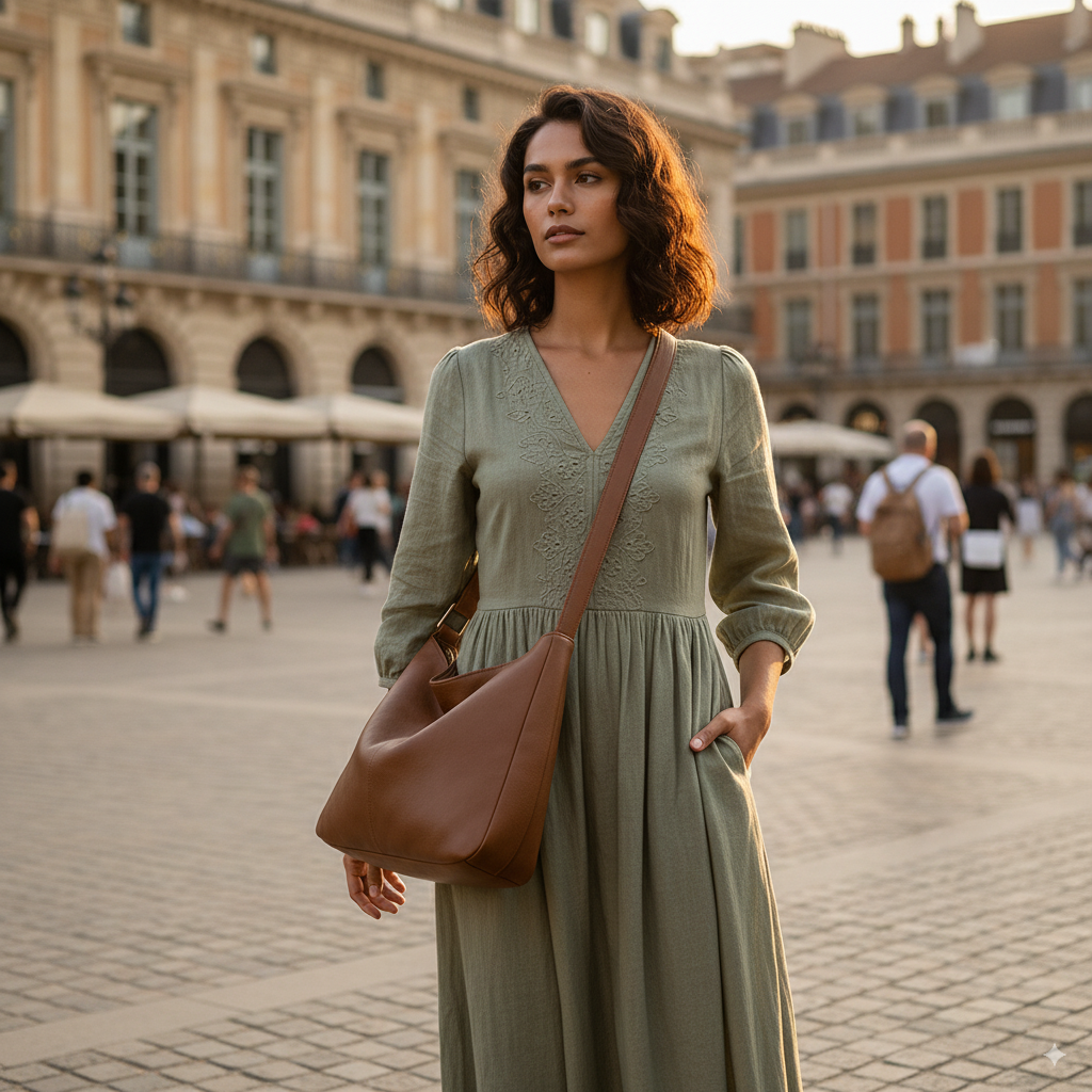 Charlotte | Leather crossbody shoulder bag