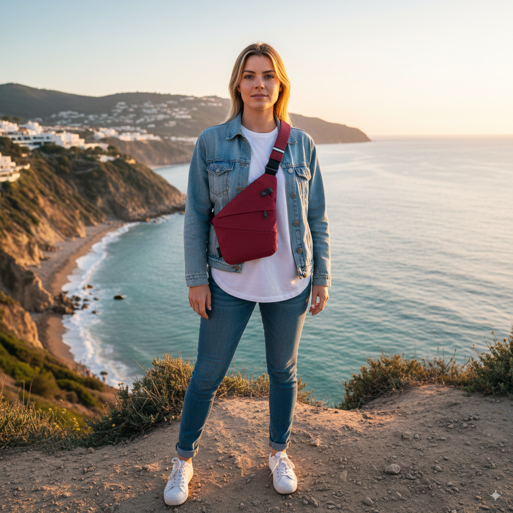 Nadia | Red Crossbody Bag