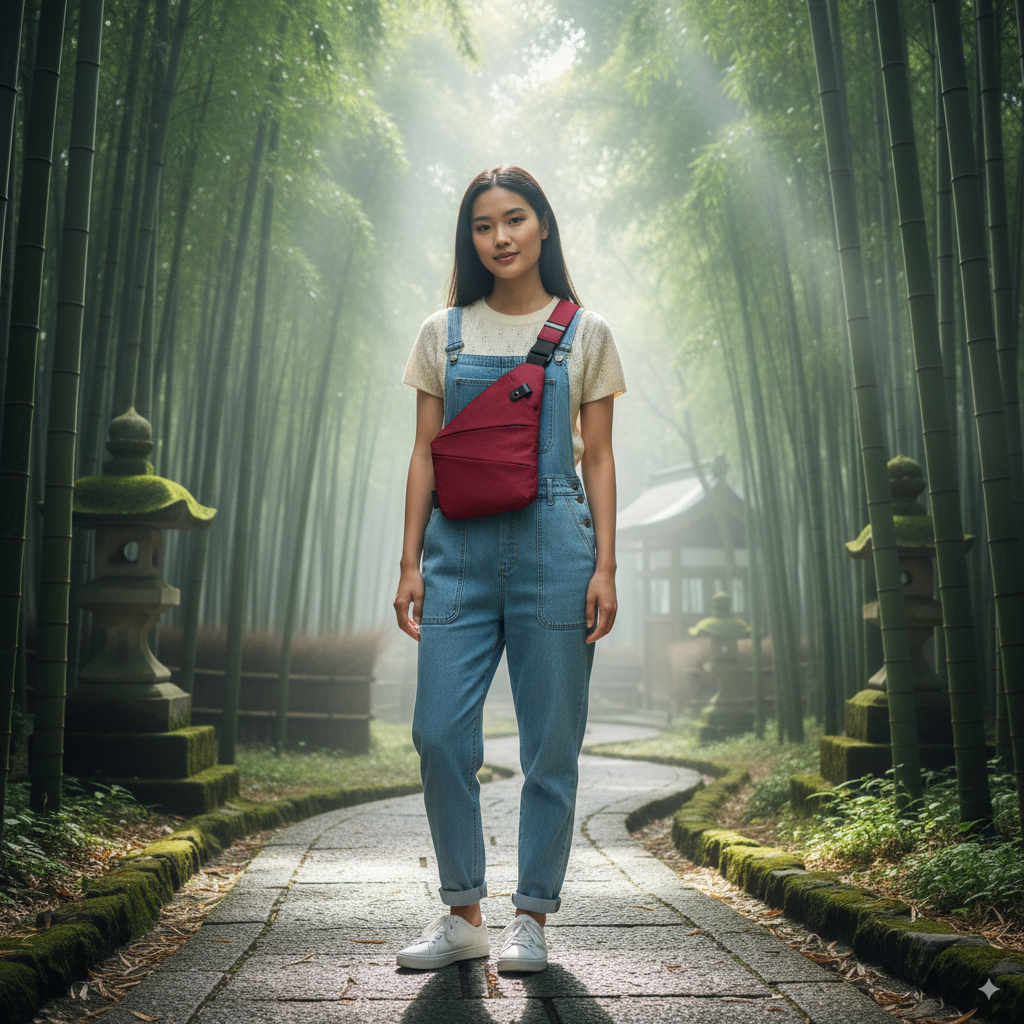 Nadia | Red Crossbody Bag