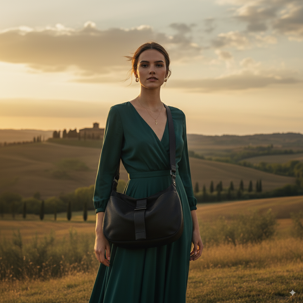 Salomé | Crescent Crossbody Bag