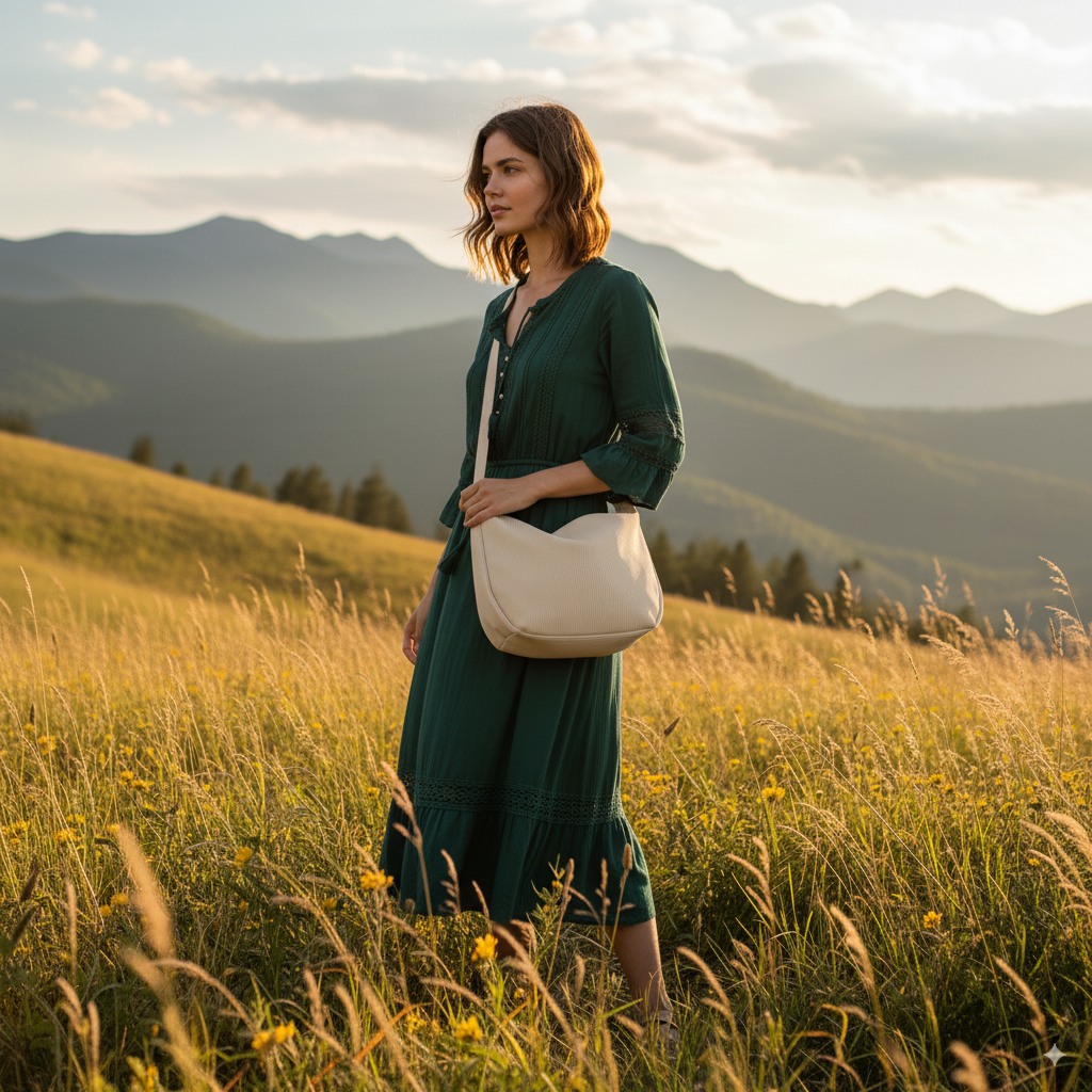 Véronique | Velvet Crossbody Bag