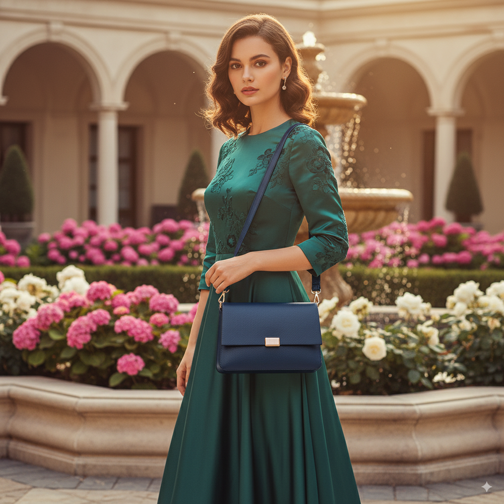 Alice | Blue Crossbody Bag