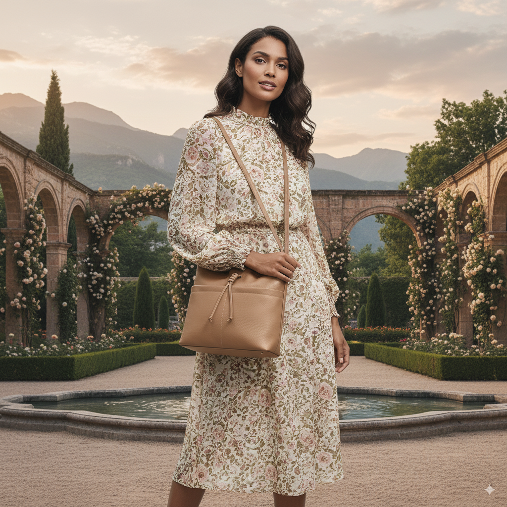 Solange | Leather Crossbody Bag