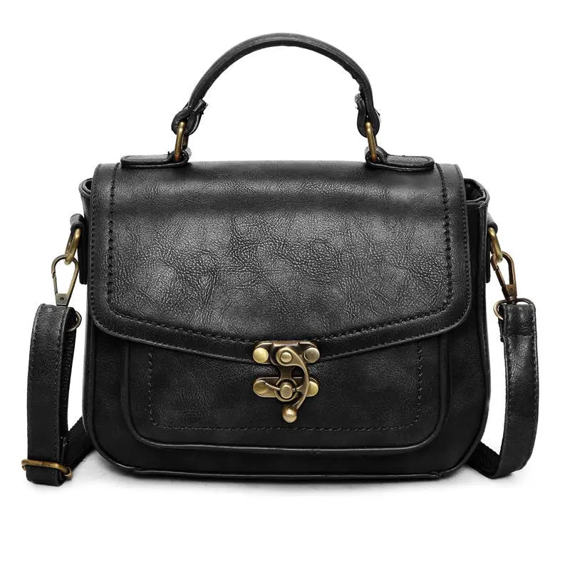 Vintage Brown Crossbody Bag