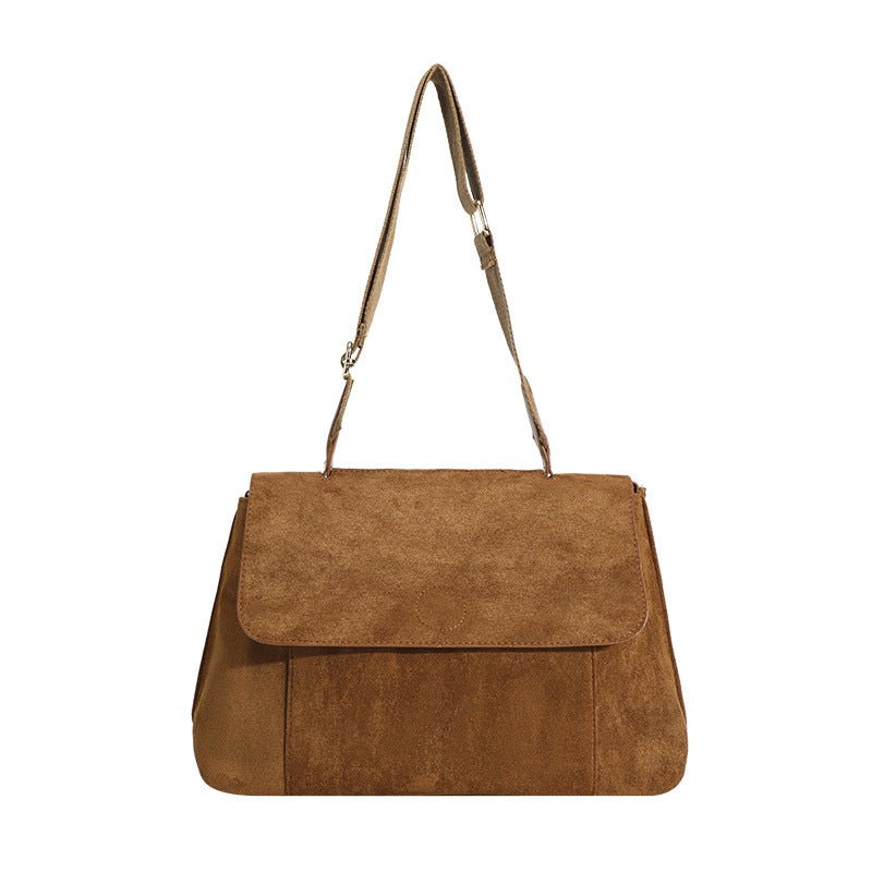Suede Crossbody Bag