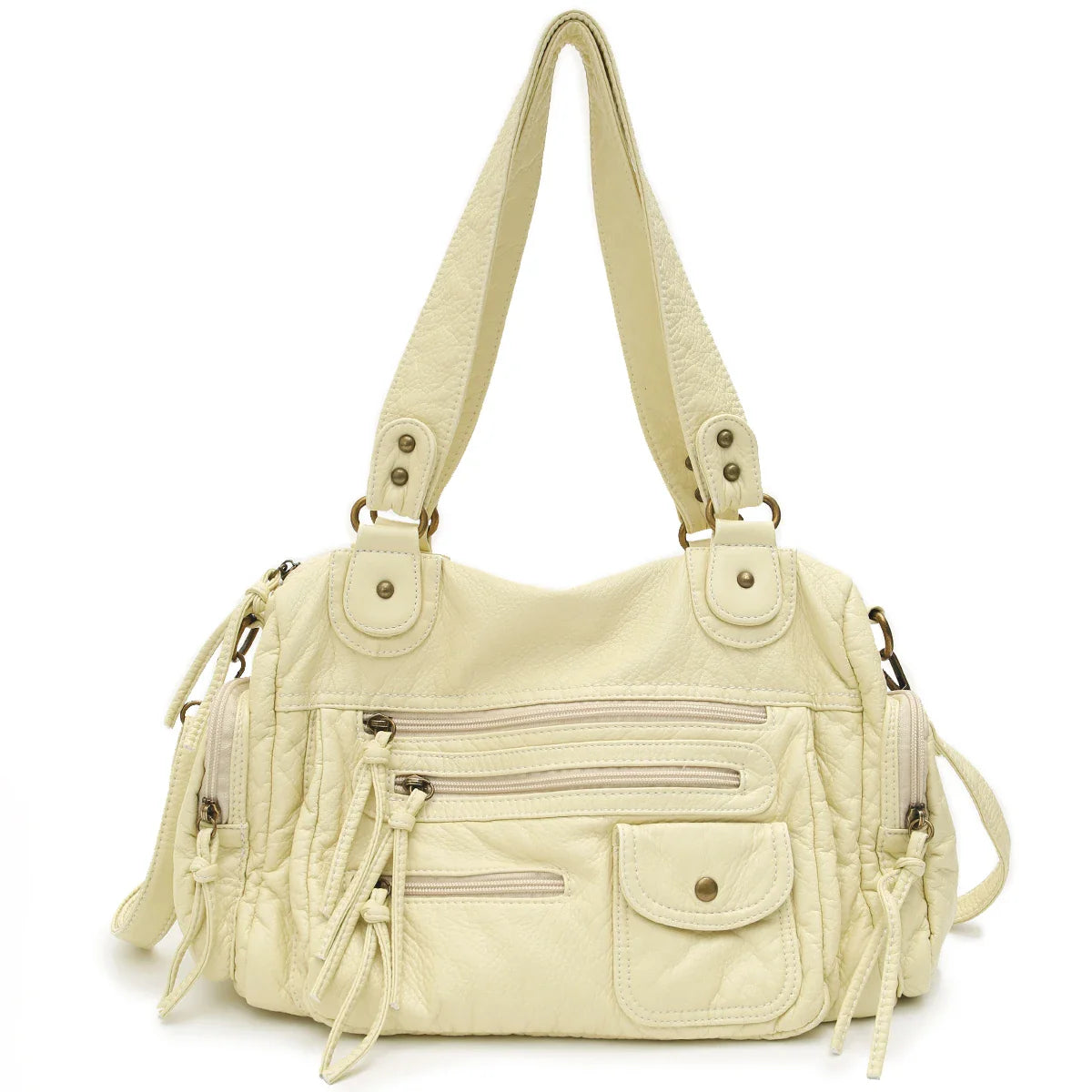 Vintage Brown Crossbody Bag