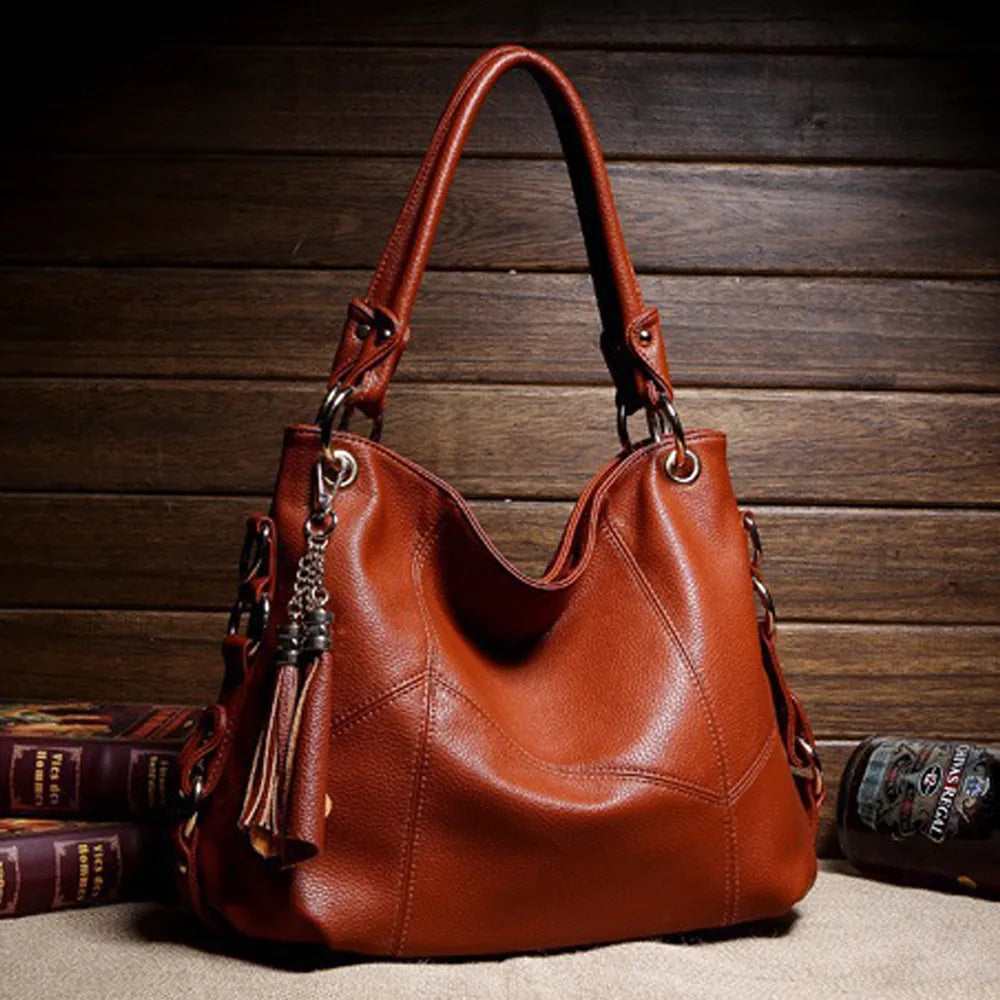 Red Leather Crossbody Bag