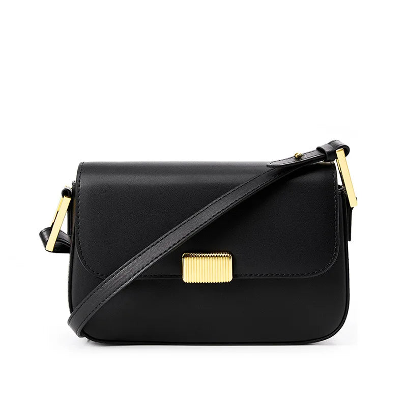 Brown Leather Crossbody Bag