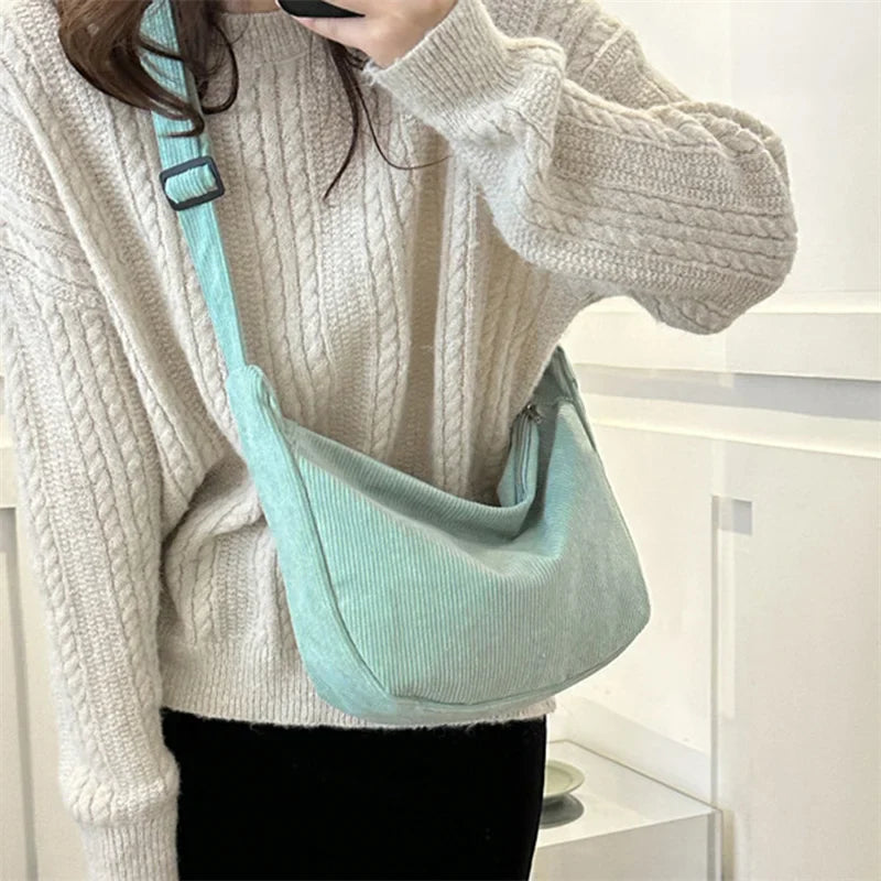 Velvet Crossbody Bag