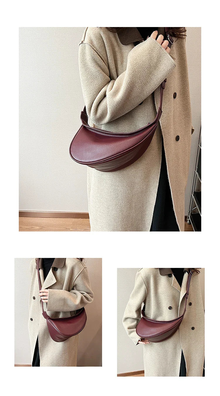 Élina | Leather Crossbody Bag