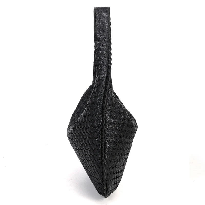 Clara | Woven Hobo Shoulder Bag