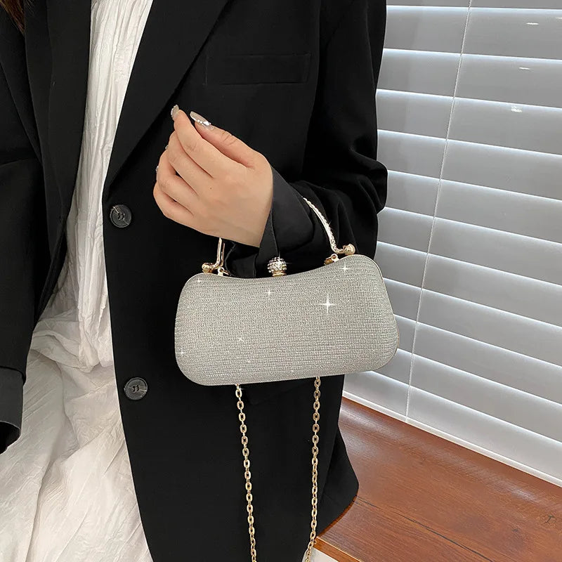 Mini Blue Crossbody Bag