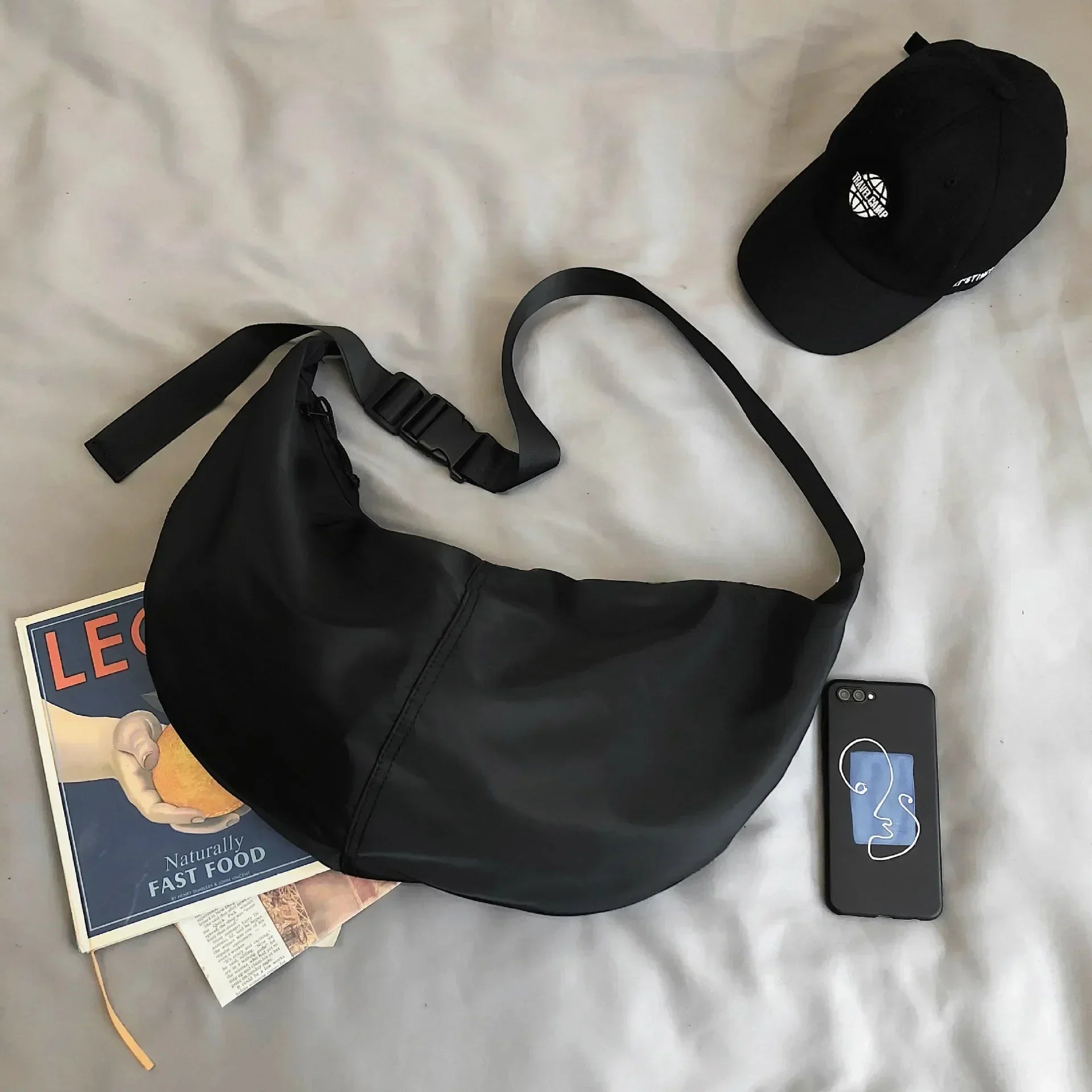 Crescent Crossbody Bag