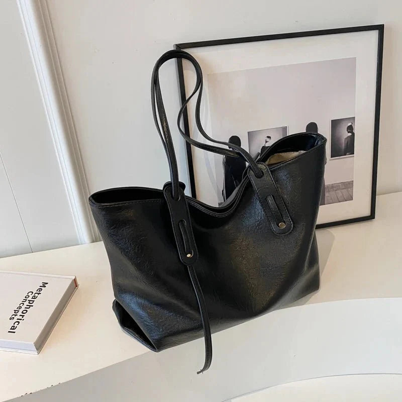 Leather Shoulder Bag