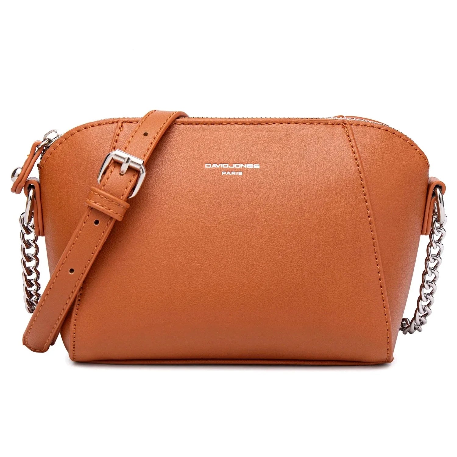 Pink Leather Crossbody Bag