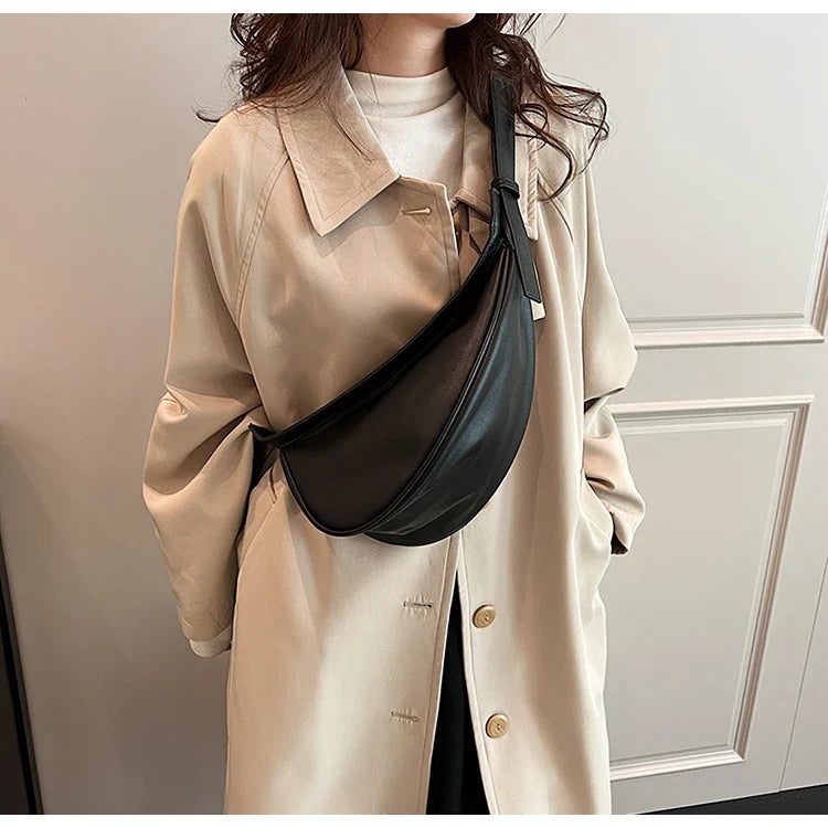 Élina | Leather Crossbody Bag