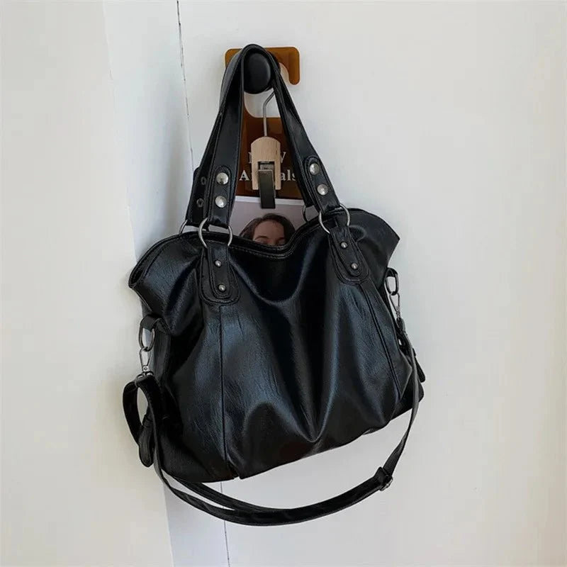 Leather crossbody bag