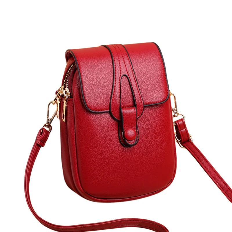 Mini Red Crossbody Bag