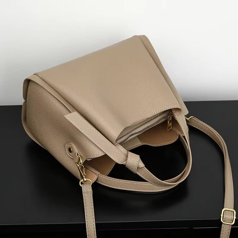 Bucket crossbody bag