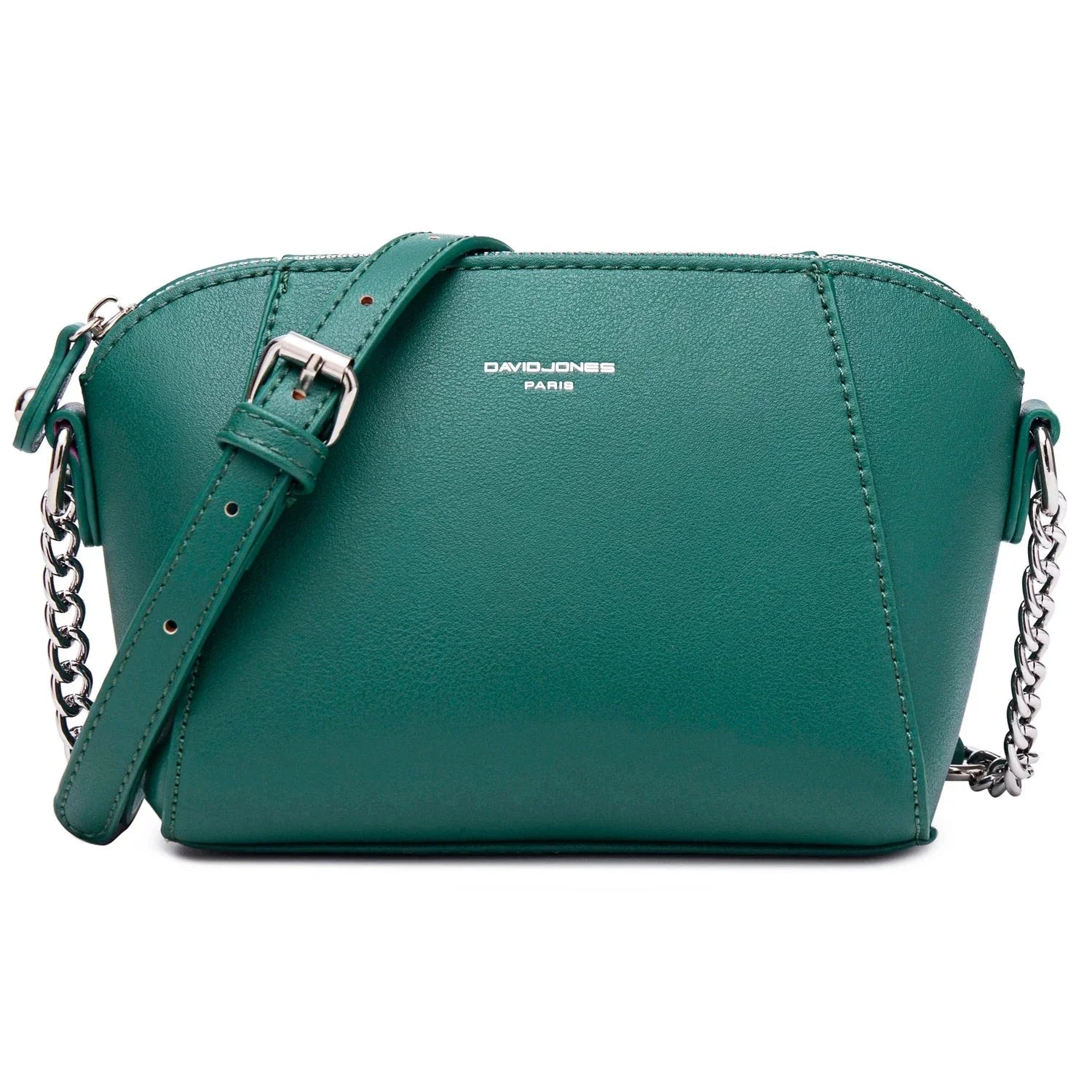 Pink Leather Crossbody Bag