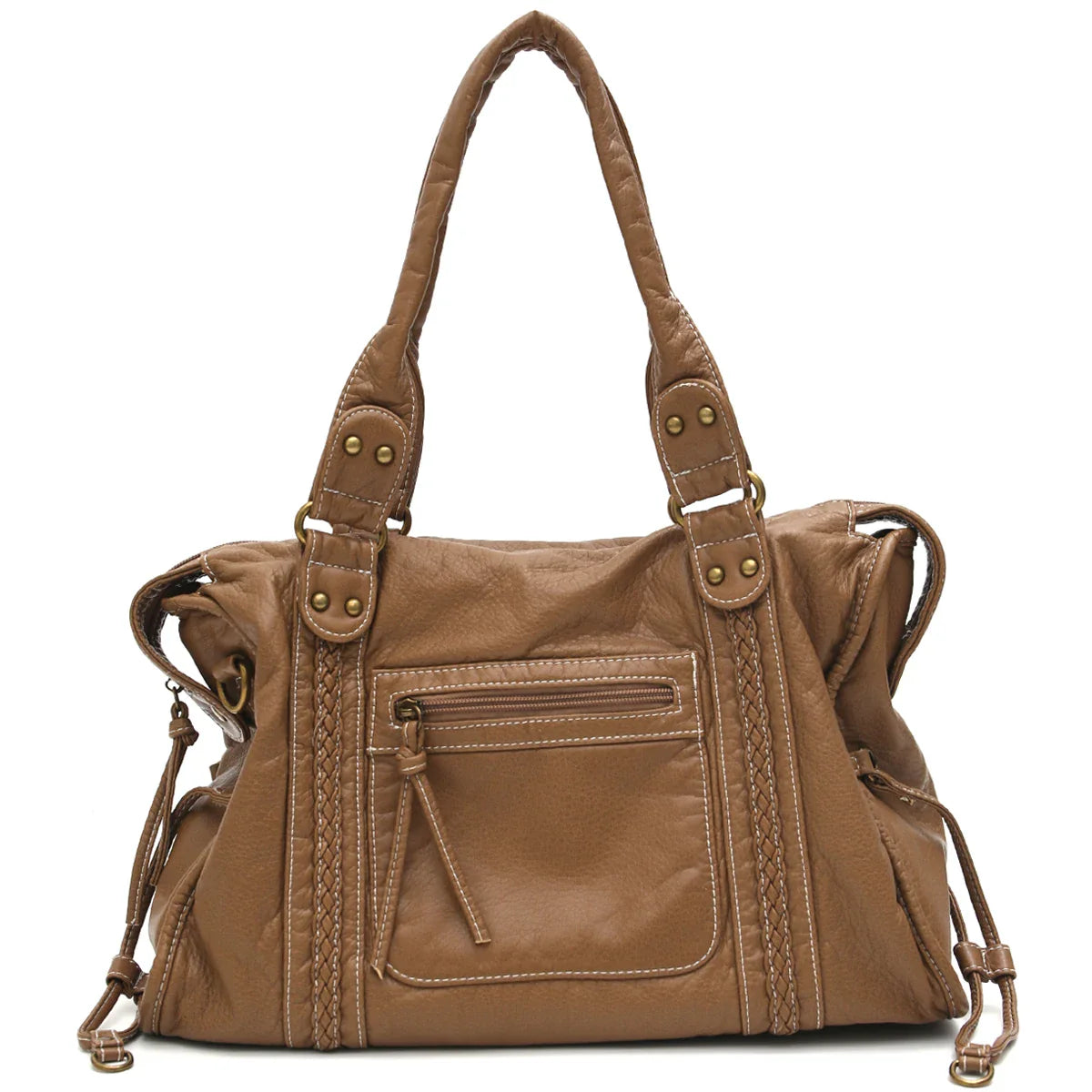 Vintage Leather Crossbody Bag