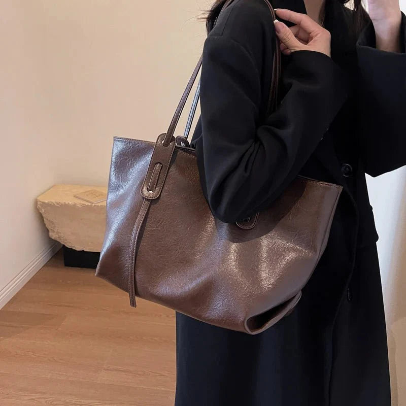 Gwenaëlle | Leather Shoulder Bag