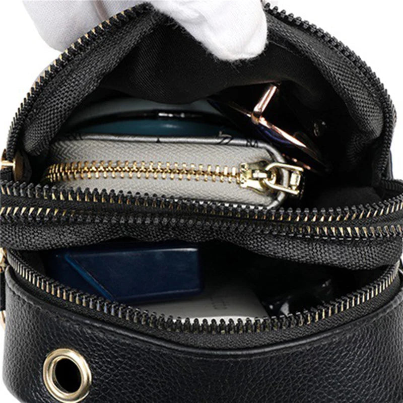 Mini Red Crossbody Bag